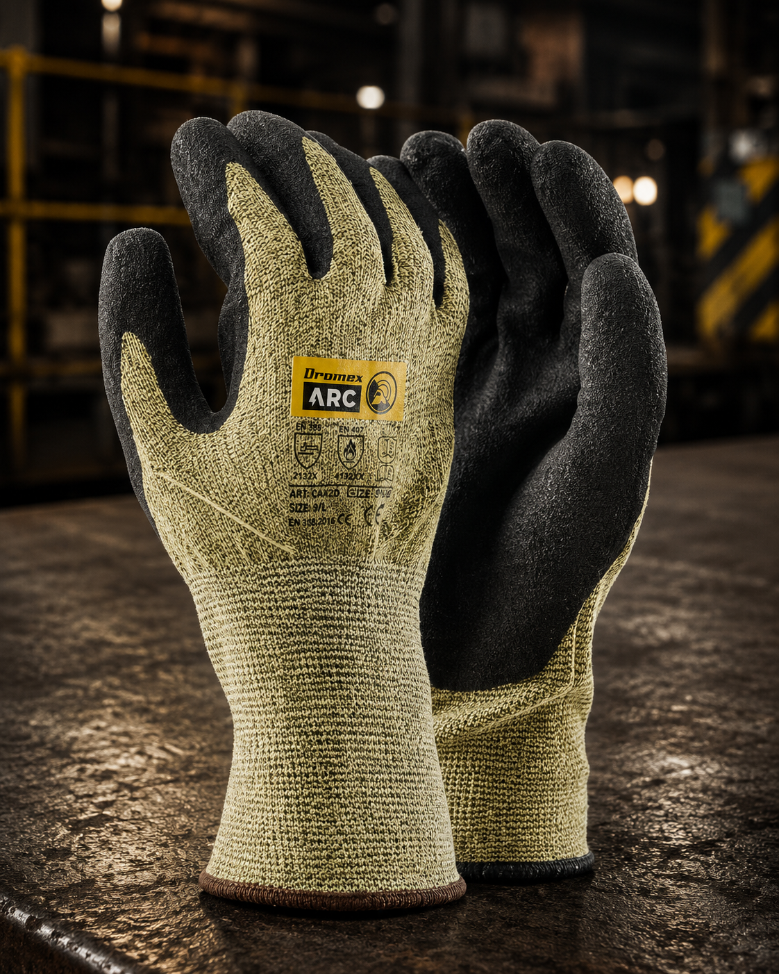 16.8CAL ARC Flash
Dipped glove