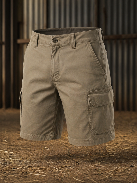 Stretch Cargo Shorts