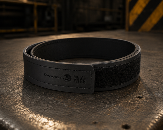 40CAL Metal Free Leather Belt